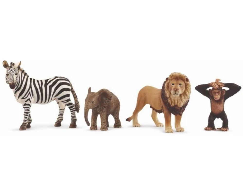 Schleich Spielfigurenset Wild Life «Afrika» Starter-Set 4-teilig