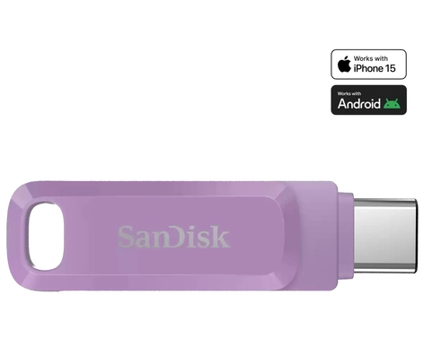 Ultra Dual Drive Go USB-C Lavender 512GB