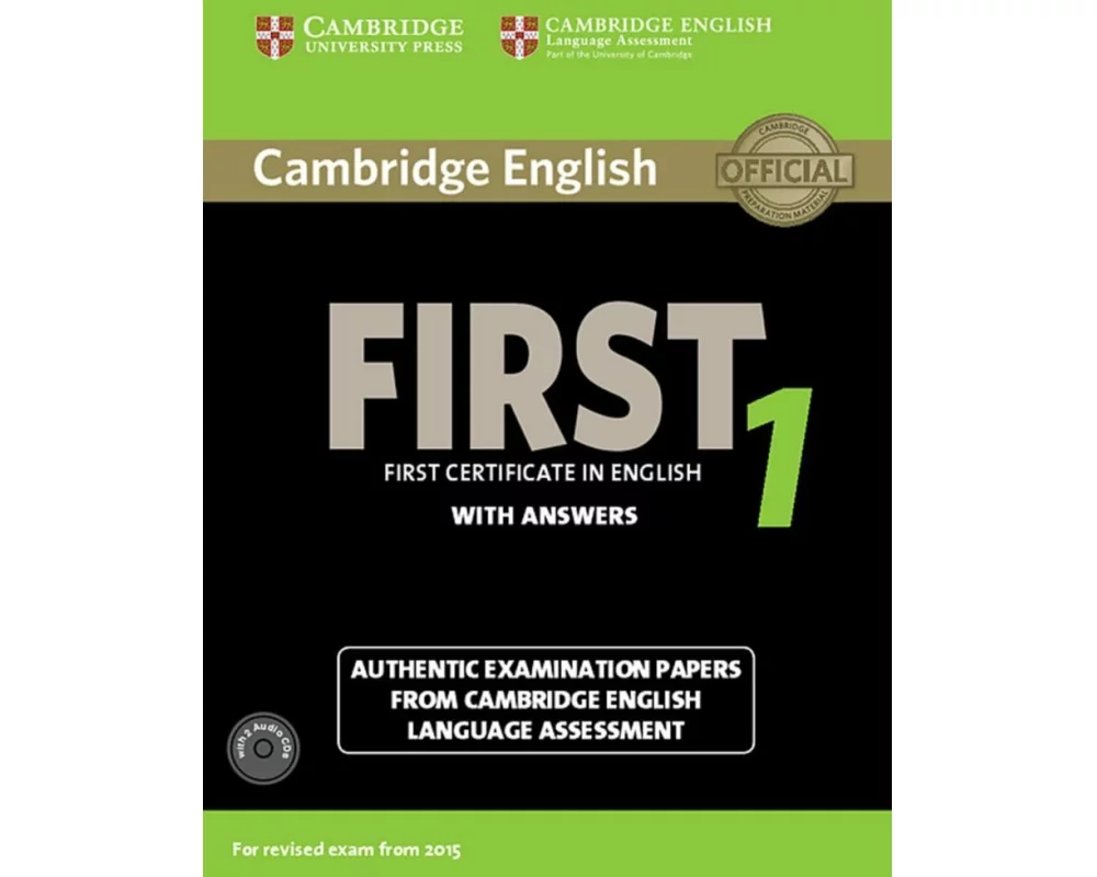 Cambridge English First 1 for updated exam