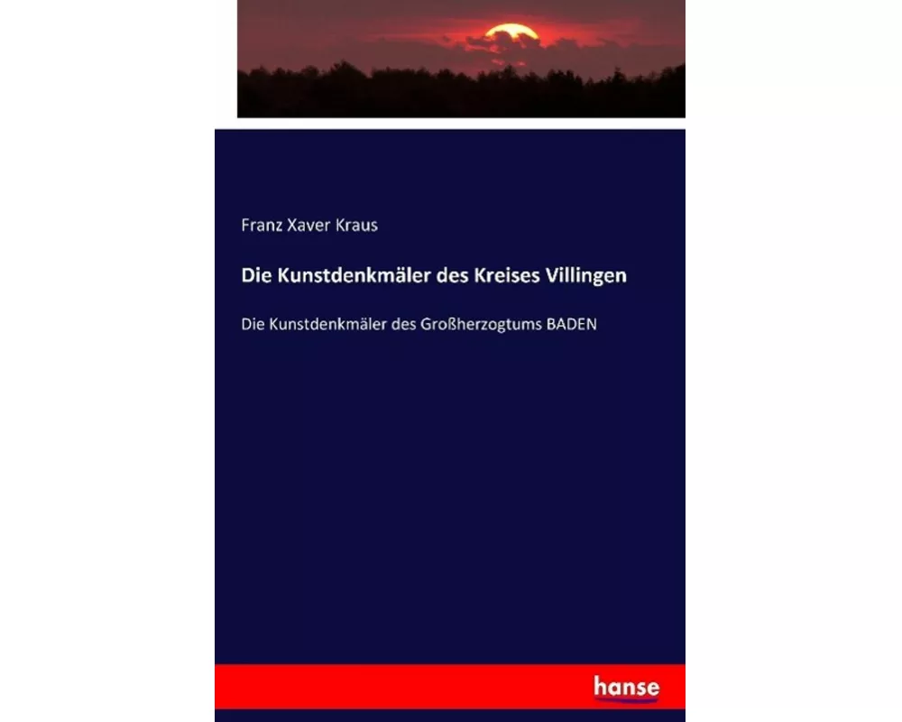 Die Kunstdenkmäler des Kreises Villingen