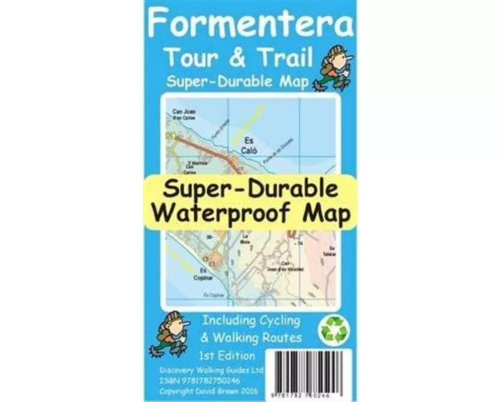 Formentera Tour and Trail Super Durable Map