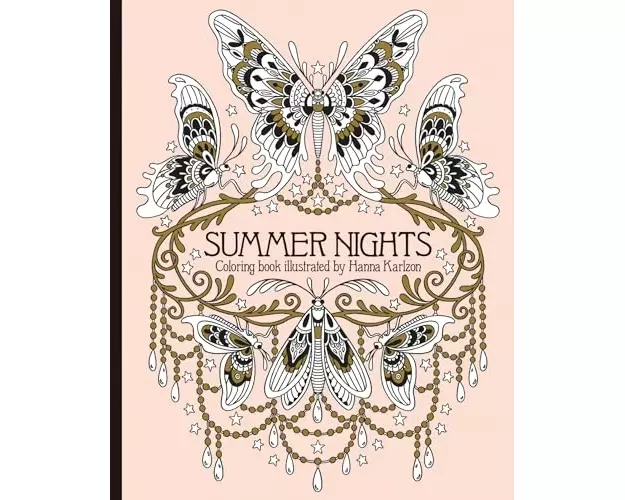 Summer Nights Coloring Book