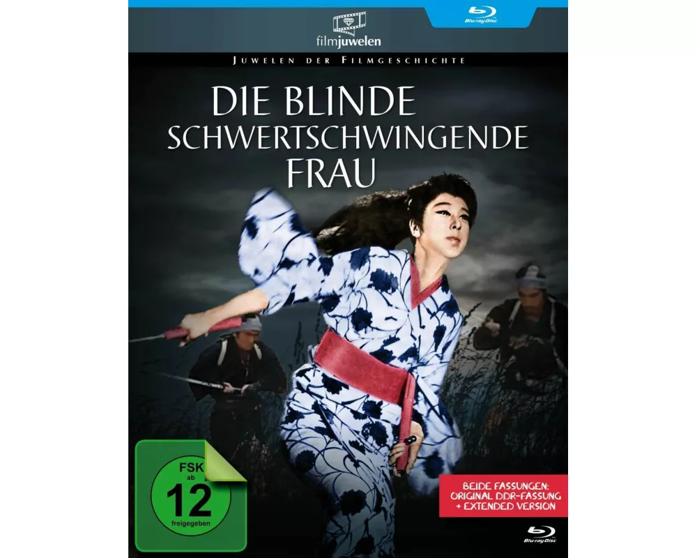 Die blinde schwertschwingende Frau