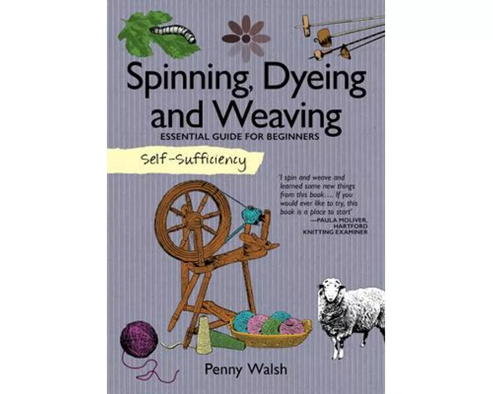 Self-Sufficiency: Spinning, Dyeing & Weaving