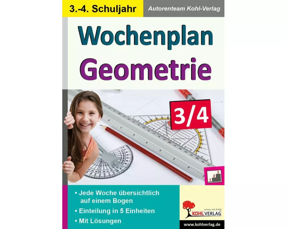 Wochenplan Geometrie / Klasse 3-4