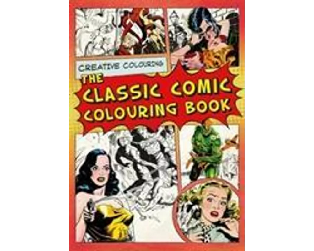 The Classic Comic Colouring Book