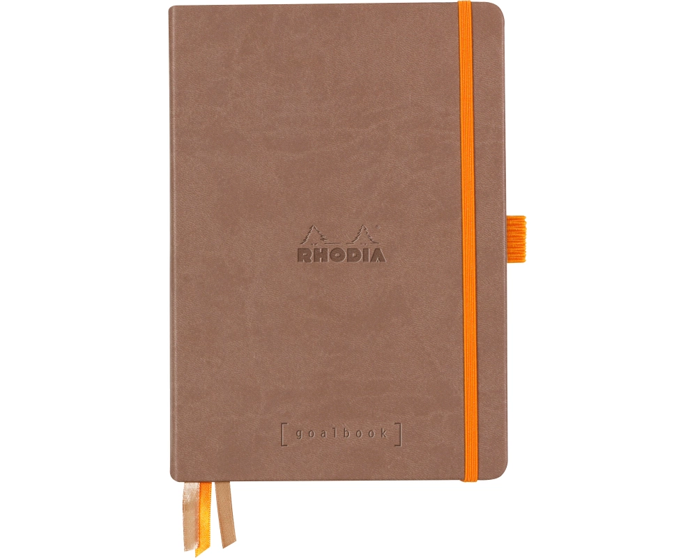 RHODIA Goalbook Notizbuch A5 118573C Hardcover taupe 240 S.