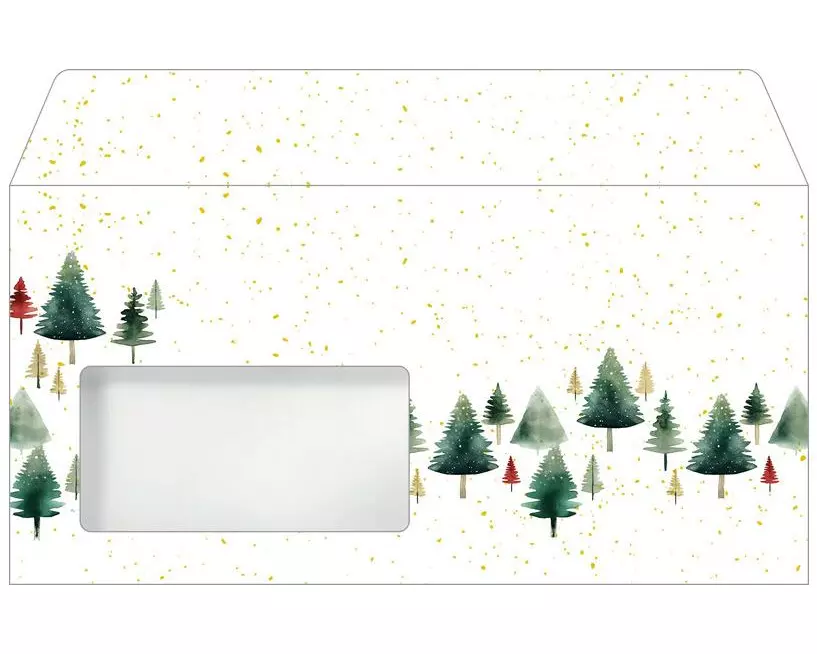 Sigel Weihnachtsumschlag, Little Pines