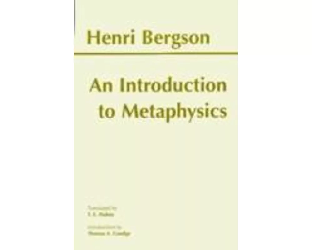 An Introduction to Metaphysics