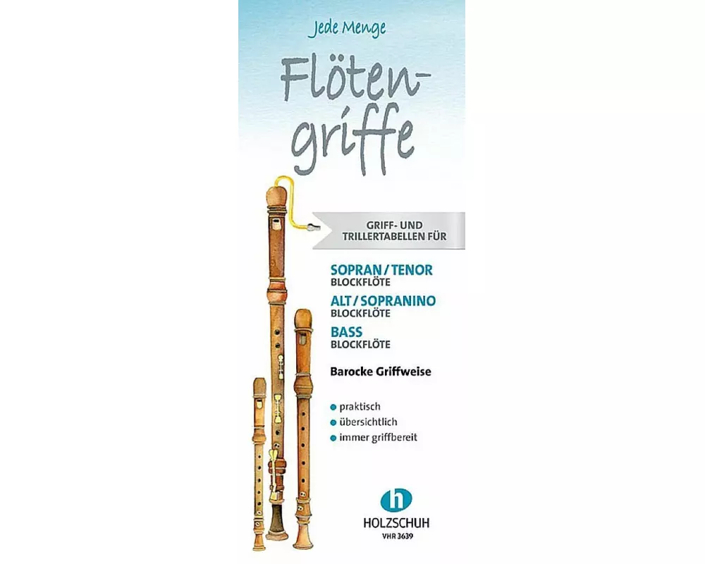 Jede Menge Flötengriffe