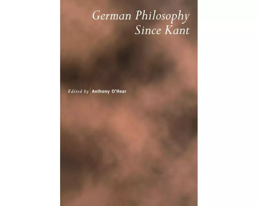 German Philosophy Since Kant