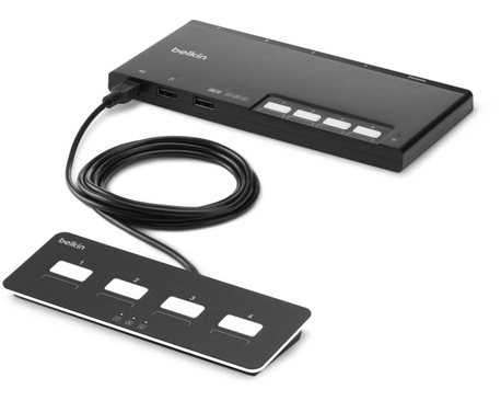 Belkin F1DN004MOD-KM-4 KVM Switchbox