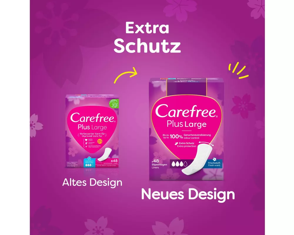 Carefree Plus Large 48 Stück
