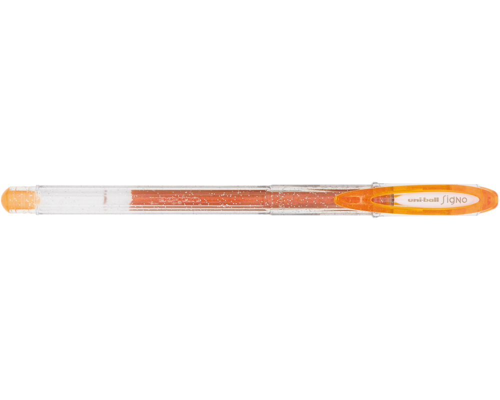 UNI-BALL Signo Sparkling 1mm UM120SPORANG orange