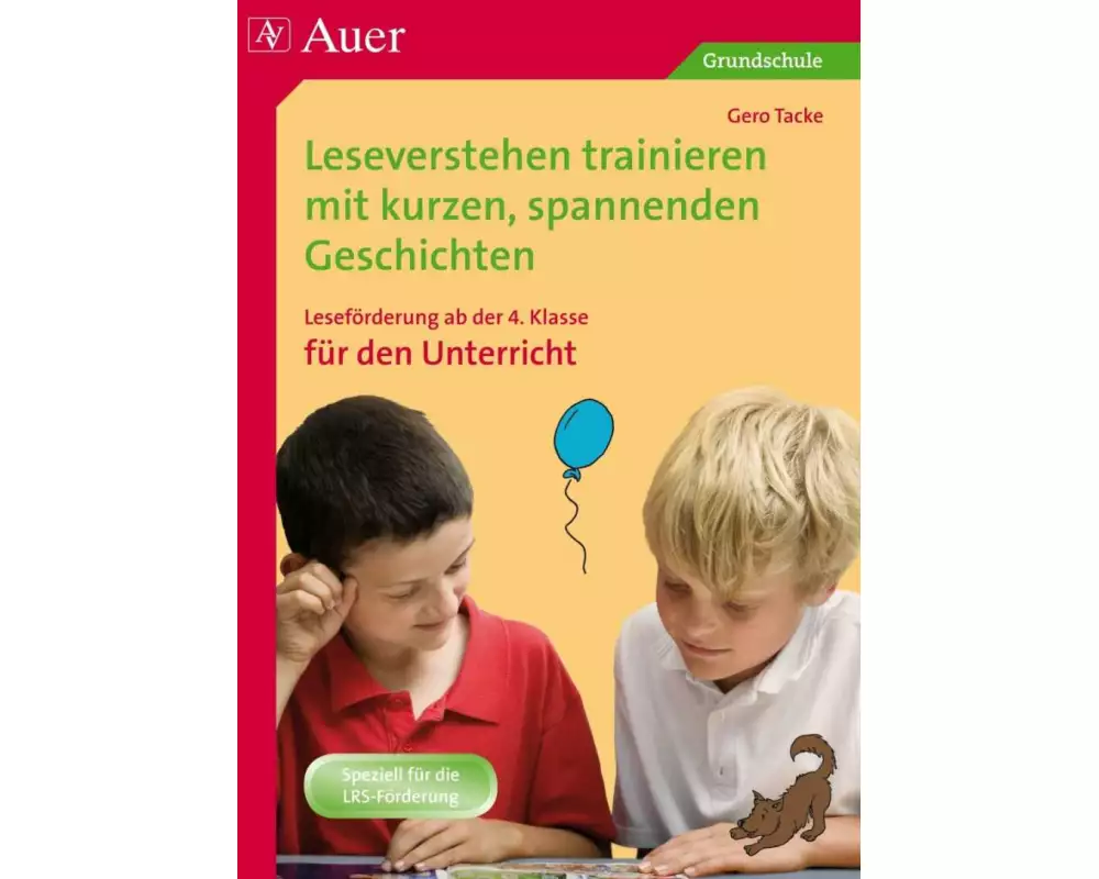 Leseverstehen trainieren mit kurzen, spannenden Geschichten. Leseförderung ab der 4. Klasse für den Unterricht