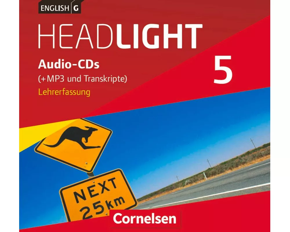 English G Headlight, Allgemeine Ausgabe, Band 5: 9. Schuljahr, Audio-CDs (Vollfassung), Audio-Dateien auch als MP3