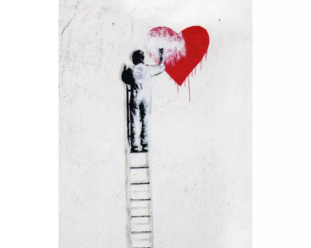 Follow your Heart - Streetart Blankbook