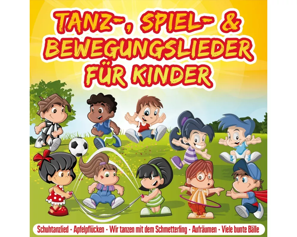 Tanz-,Spiel-& Bewegungslieder f