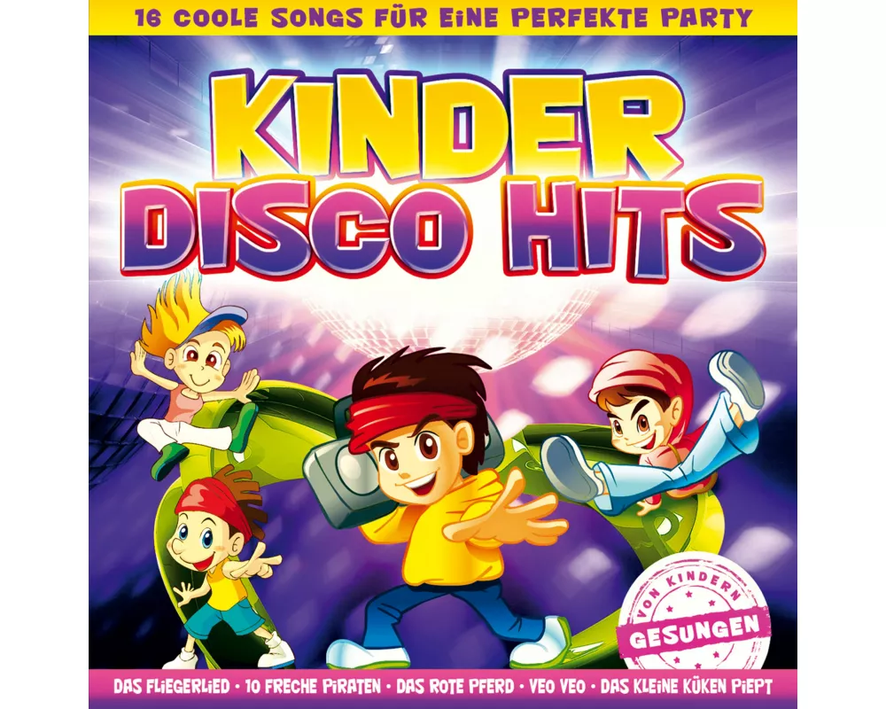 Kinder Disco Hits-16 coole Songs-Folge 1