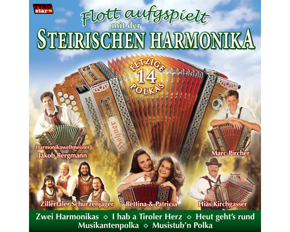 Flott Aufgspielt Mit Der Steirischen Harmonika