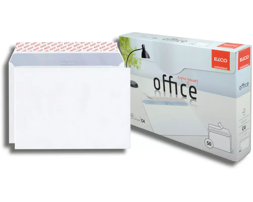 ELCO Couvert Office Box C4 ohne Fenster, 50 Stück