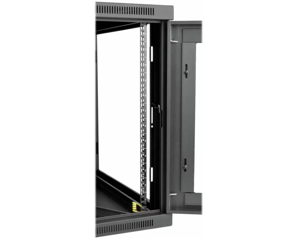 EATON TRIPPLITE SmartRack 12U, UPS-Depth, Wall-Mount, Small Rack Enclosure, Clear Acrylic Window, Hinged Back