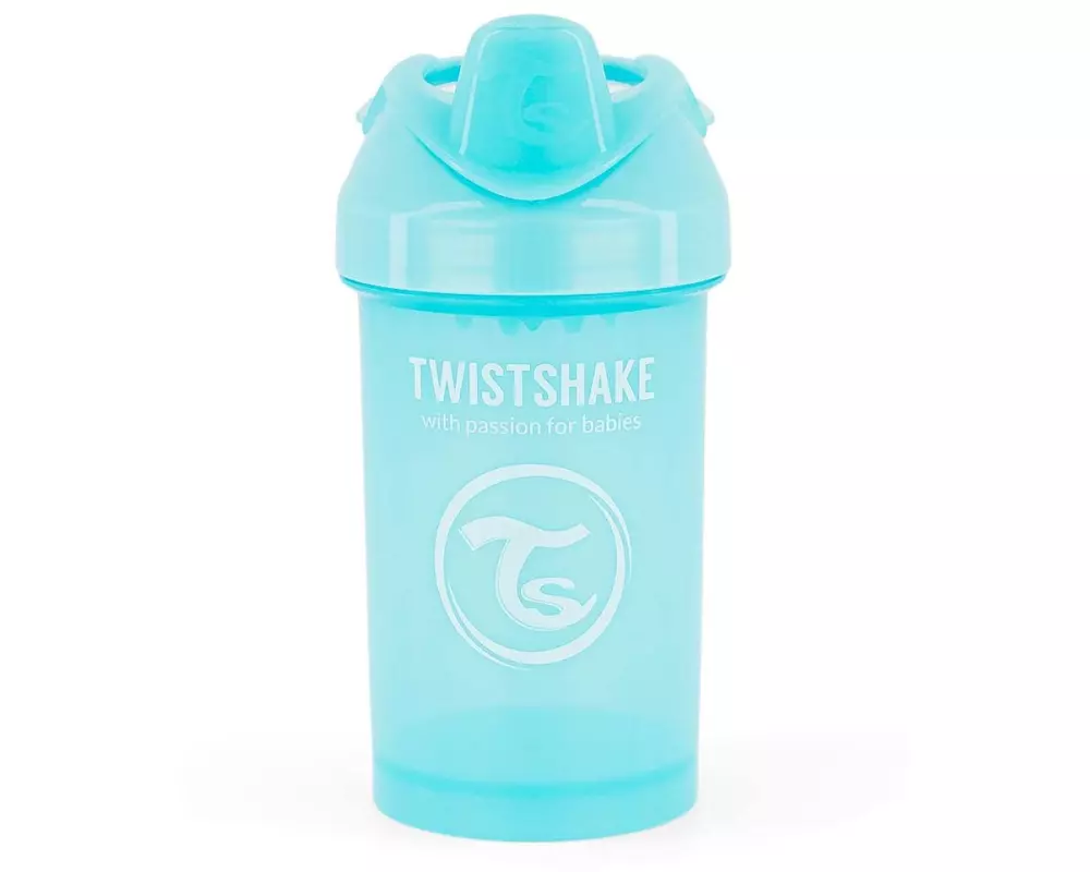 Twistshake Trinkflasche Crawler Cup Pastel Blue 300 ml