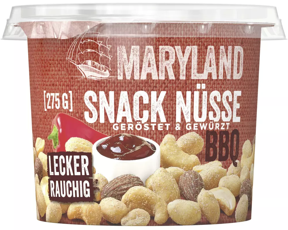 Maryland Snack Nüsse BBQ 275 g