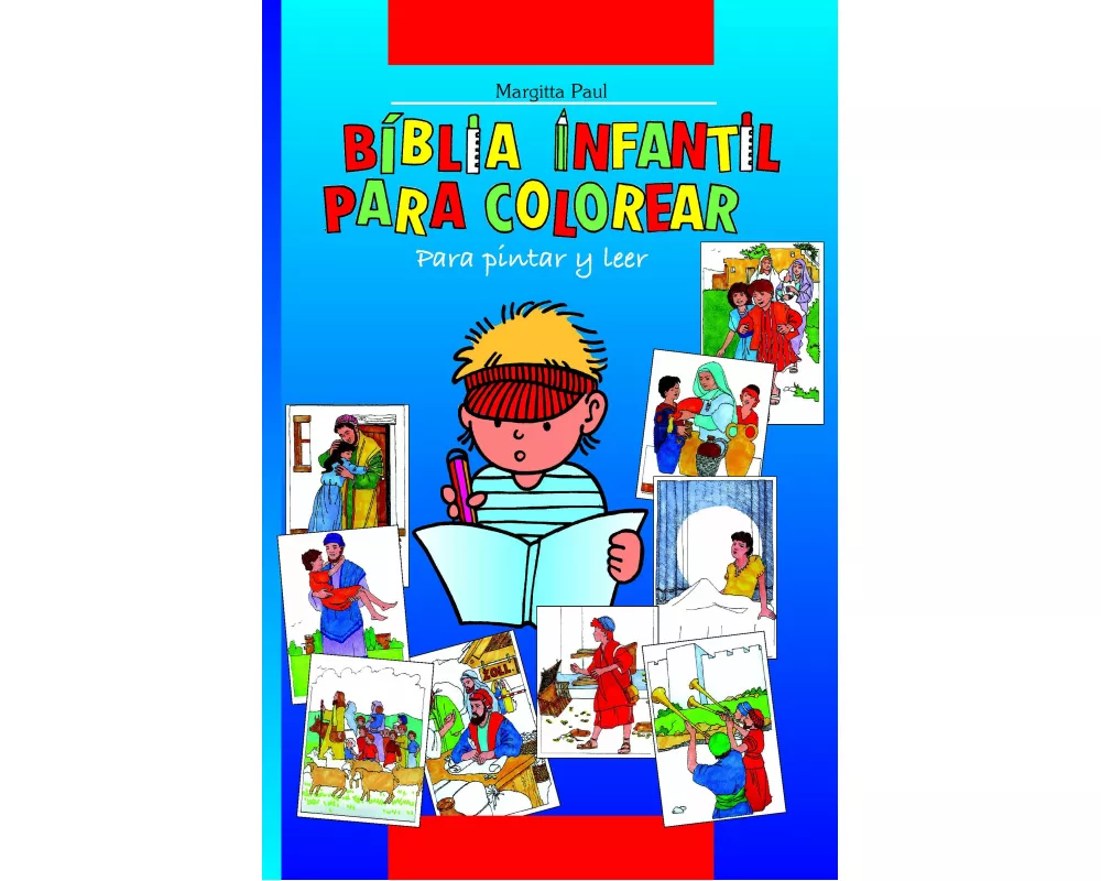 Kinder-Mal-Bibel spanisch