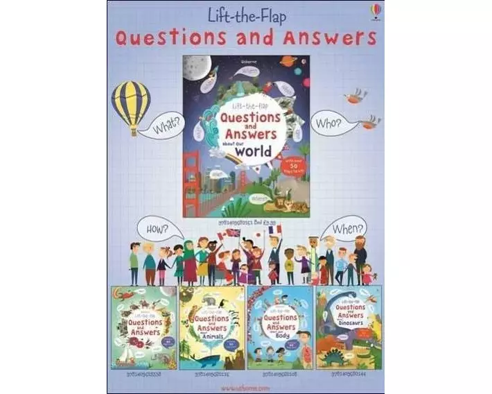 Lift-the-flap Questions and Answers about Our World