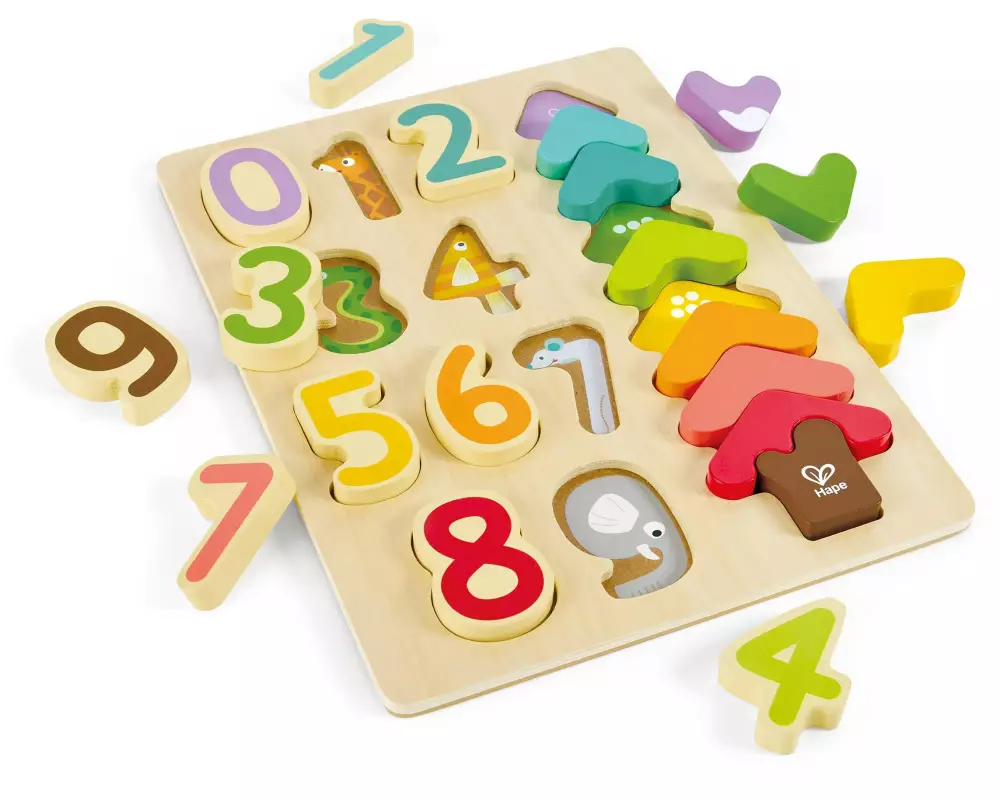 Hape Colours & Numbers Puzzle