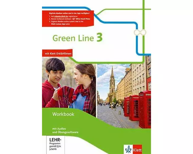 Green Line 3. Workbook mit Audios und Übungssoftware