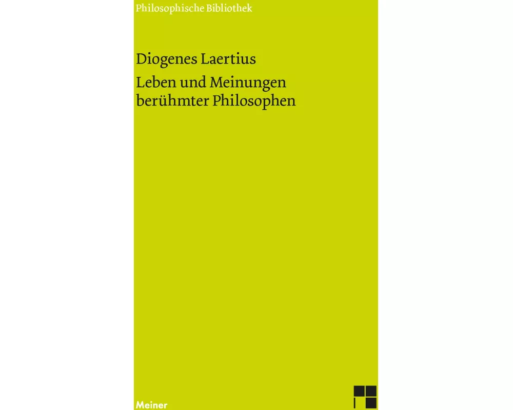 Leben und Meinungen berühmter Philosophen