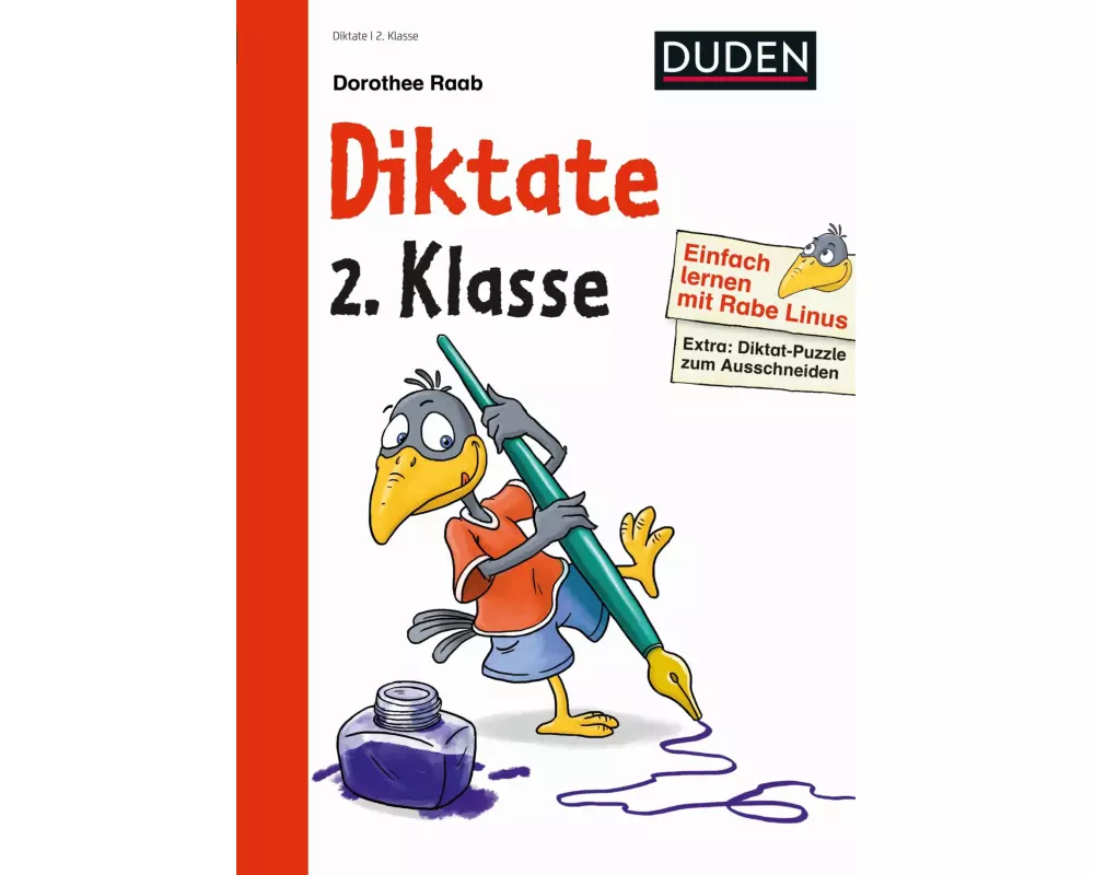 Einfach lernen mit Rabe Linus – Diktate 2. Klasse