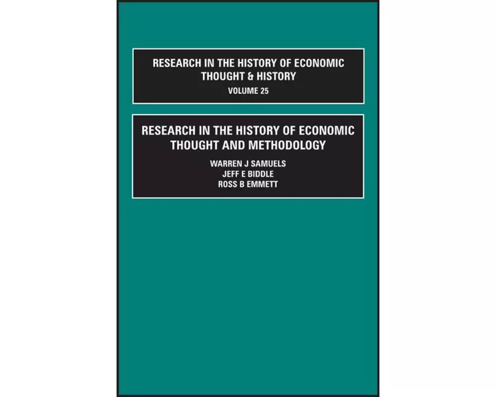 Research in the History of Economic Thought and Methodology (Part A, B & C)