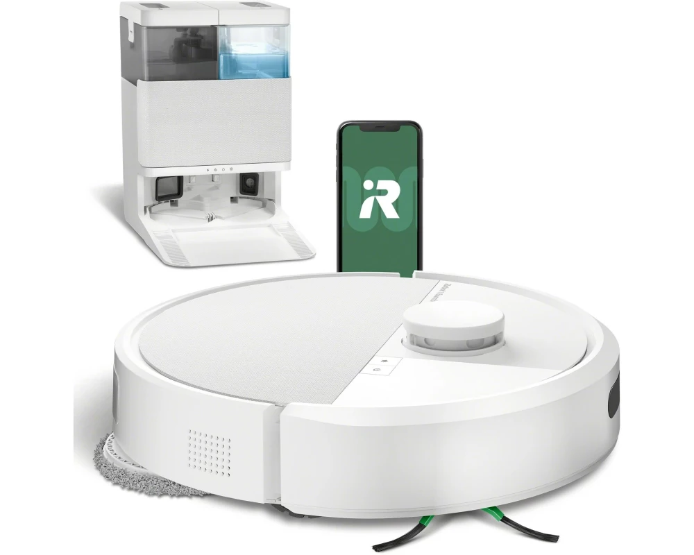 iRobot Saug- und Wischroboter Roomba Plus 405 Combo + AutoWash Dock
