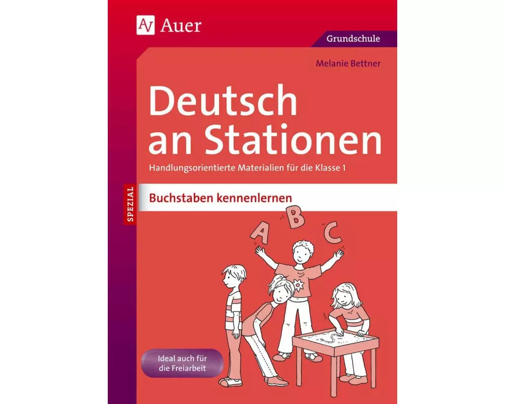 Deutsch an Stationen Buchstaben kennenlernen