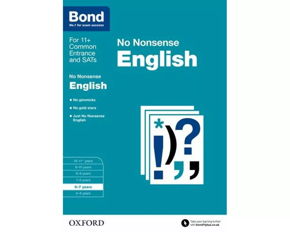 Bond: English: No Nonsense