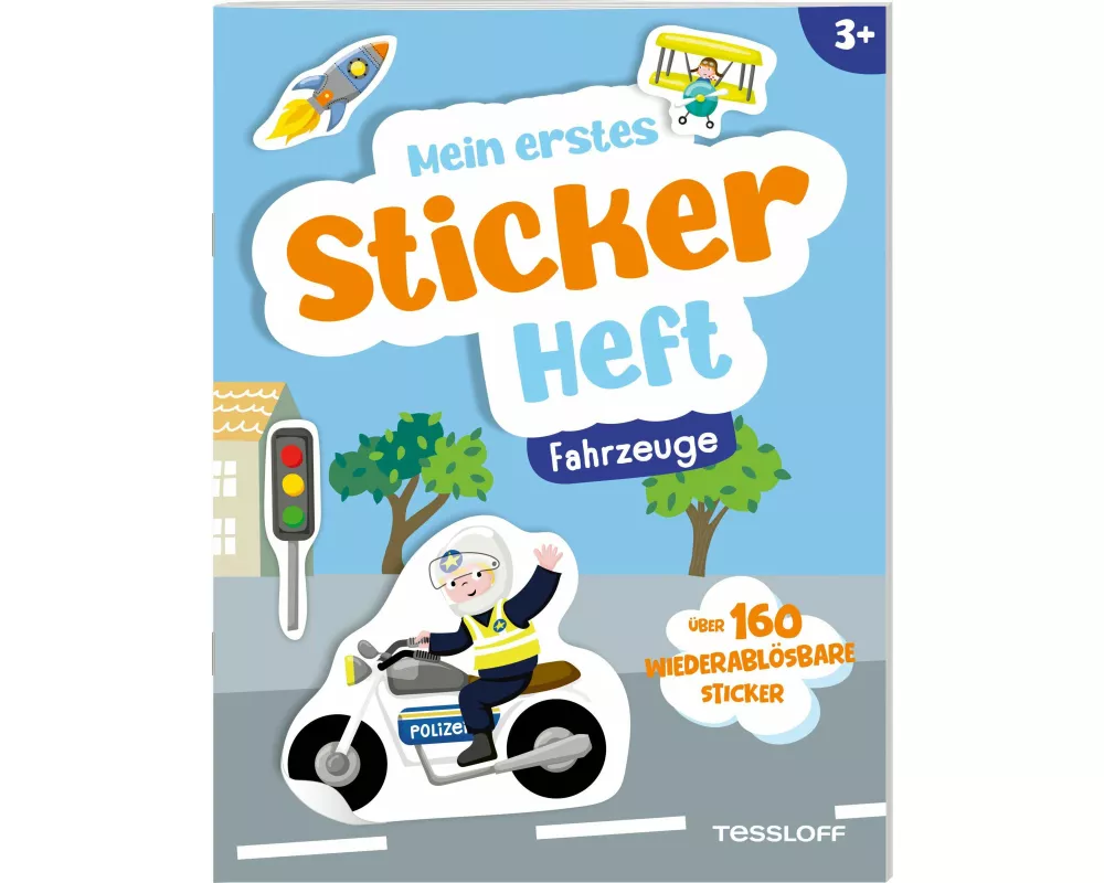 Mein erstes Stickerheft. Fahrzeuge