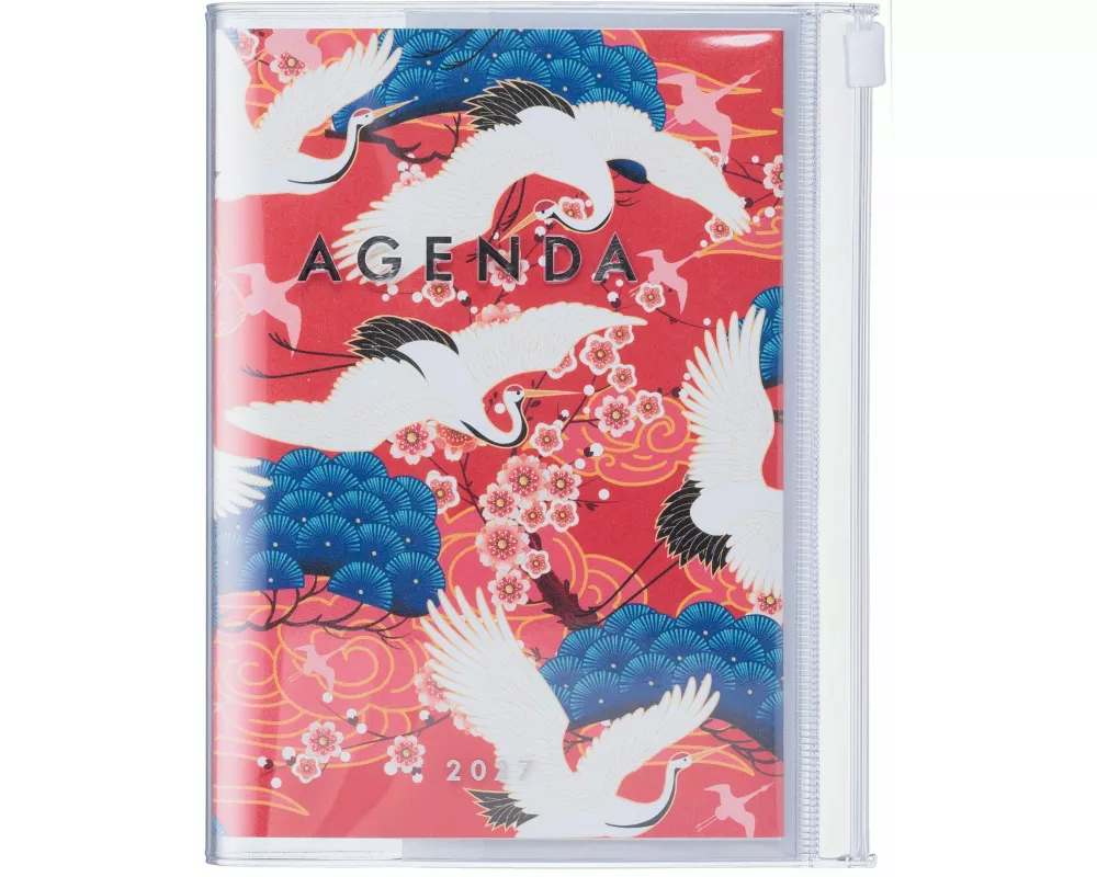 MARK'S 2026/27 Diary A6 Japan / Birds // Red