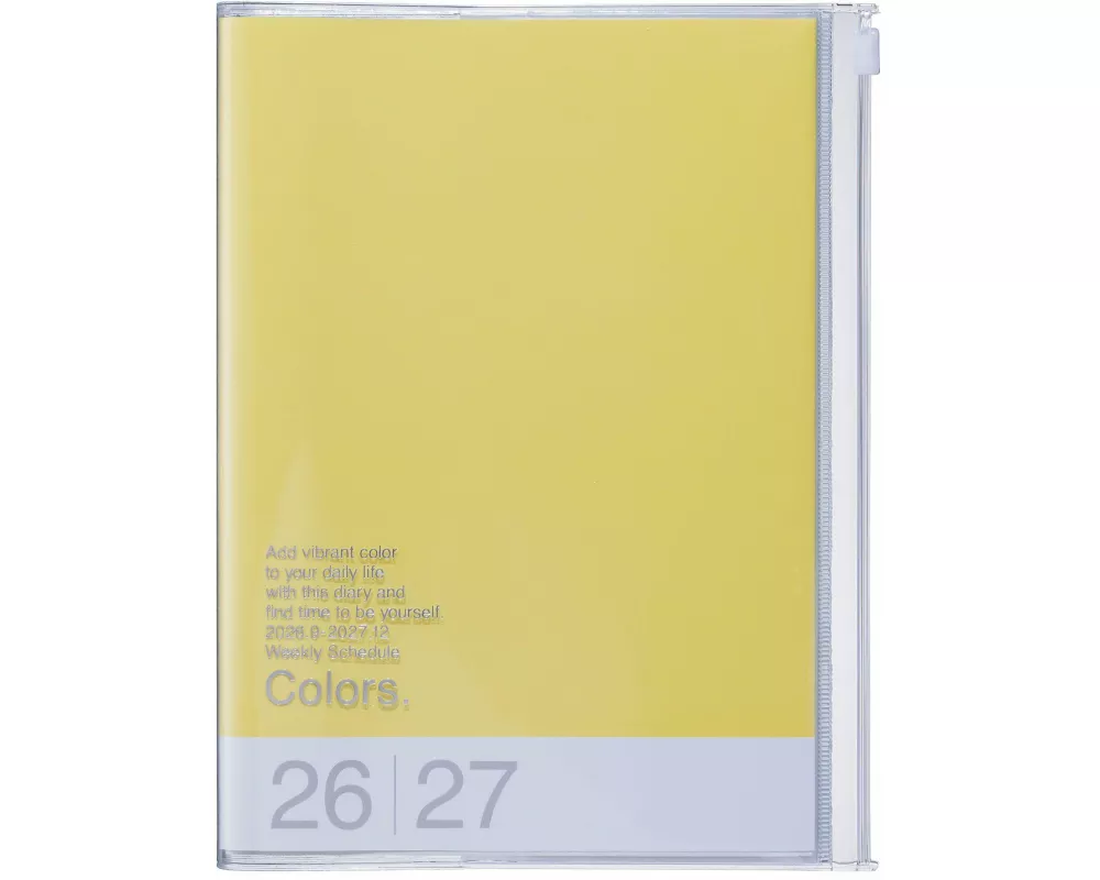 MARK'S 2026/27 Diary A5 Colors // Yellow