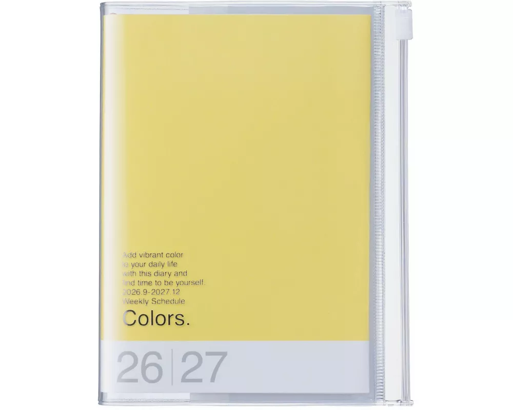 MARK'S 2026/27 Diary A6 Colors // Yellow