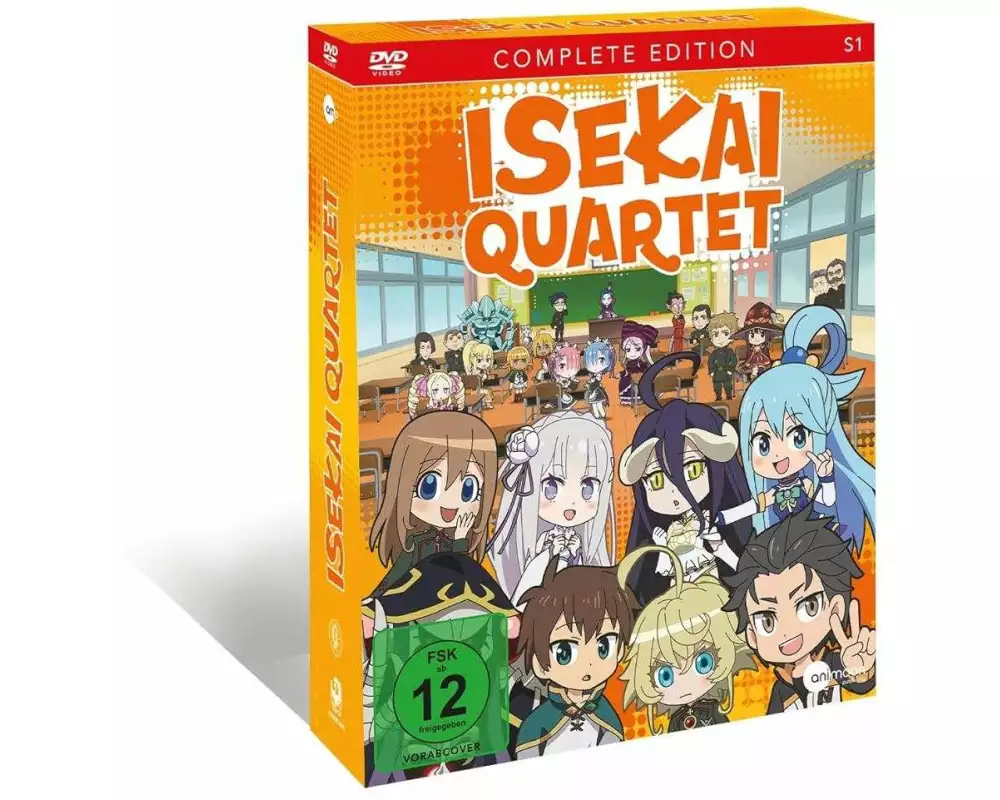 Isekai Quartet - 1. Staffel - Gesamtausgabe [DVD]
