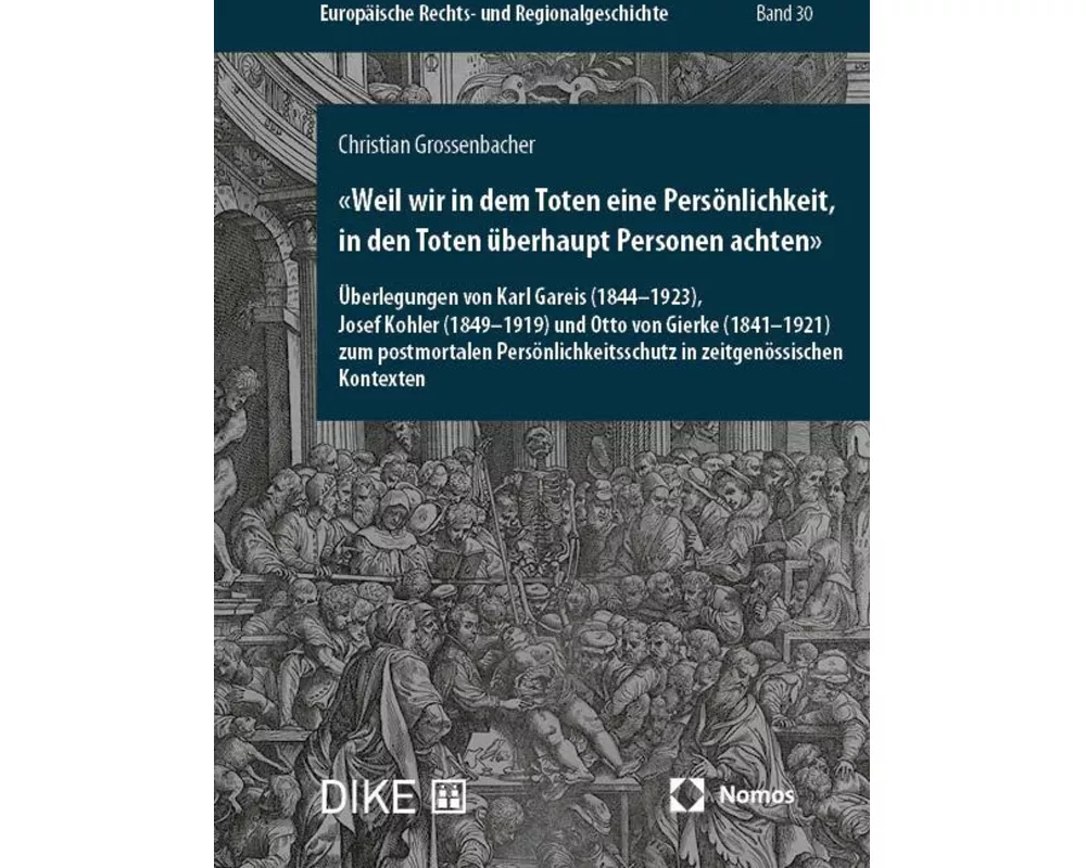 'Weil wir in dem Toten eine Persönlichkeit, in den Toten überhaupt Personen achten'