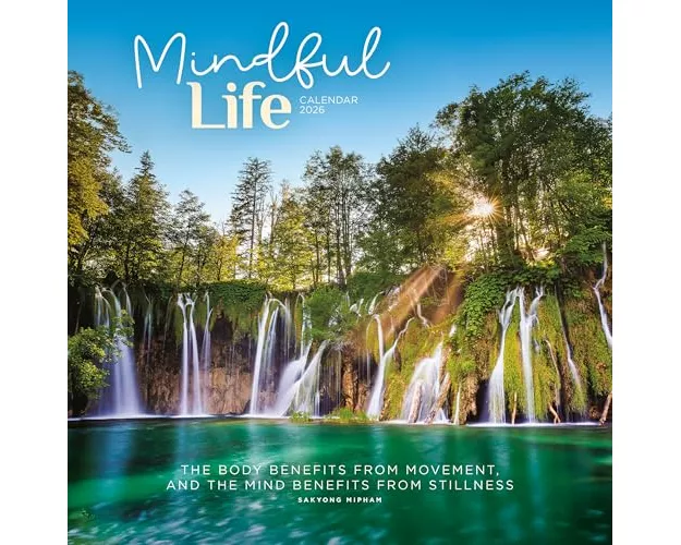 Mindful Life Square Wall Calendar 2026