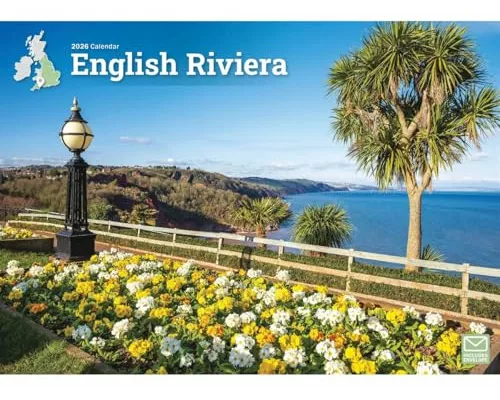 English Riviera A4 Calendar 2026