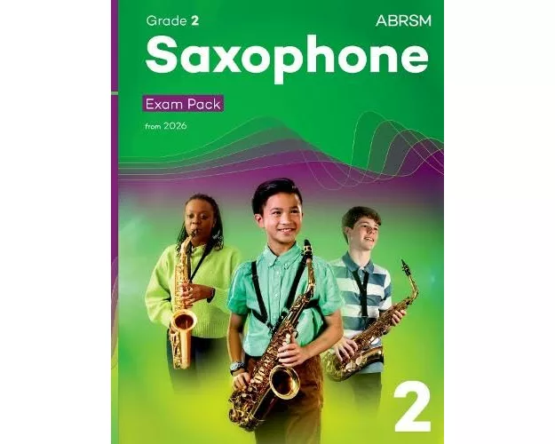 Saxophone Exam Pack from 2026, ABRSM Grade 2