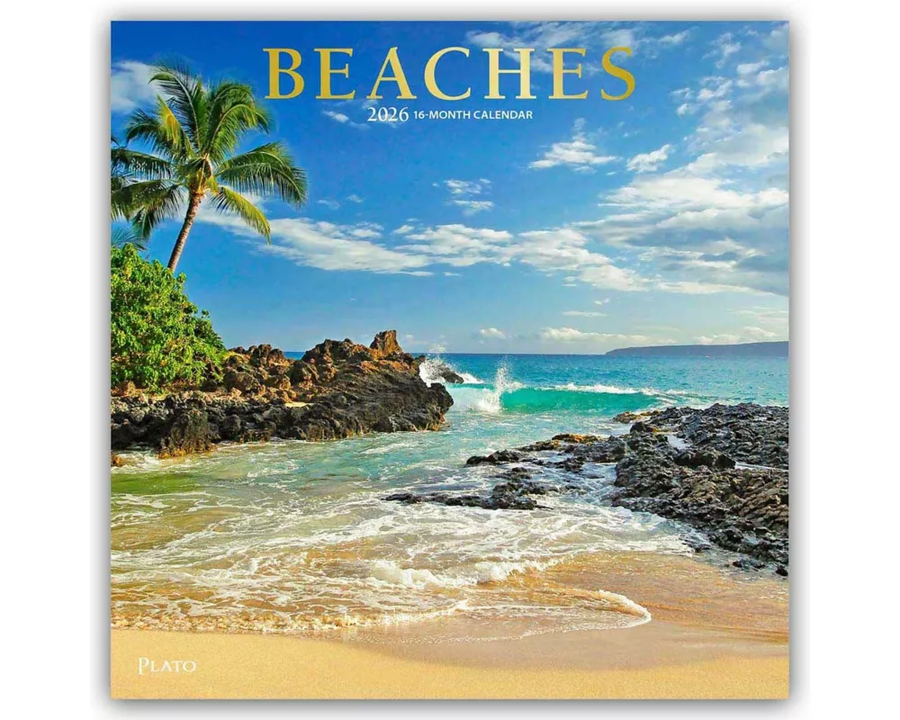 Beaches - Traumstrände 2026 - 16-Monatskalender