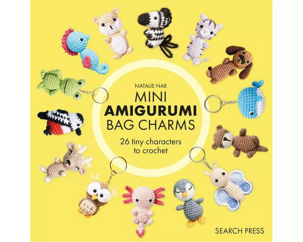 Mini Amigurumi Bag Charms