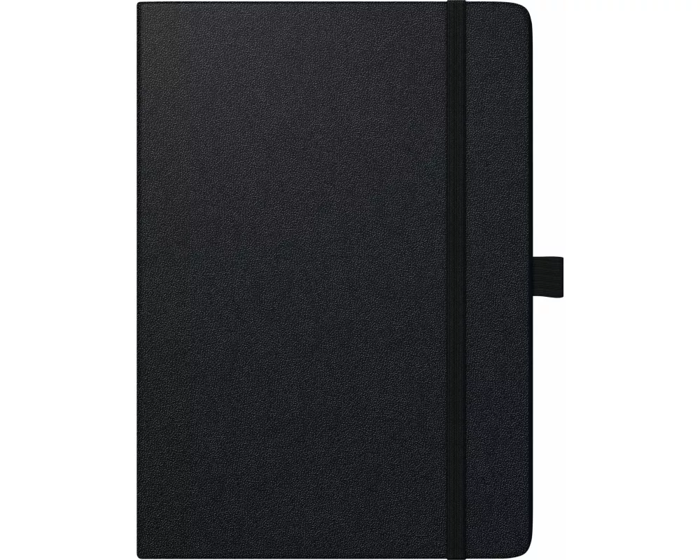 BRUNNEN 1079966907 Buchkalender Kompagnon Mod. 799 66 2027 A5, Kunststoff, schwarz
